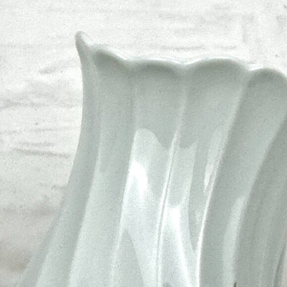 Haviland France Limoges Margaux 20 oz Torse Shaped Porcelain Pitcher Blue Gold - Picture 8 of 16